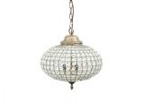 Cognac Oval Crystal Chandelier Pendant